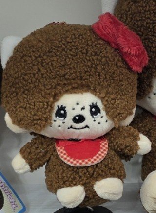 Monchhichi Curly Plush Girl S