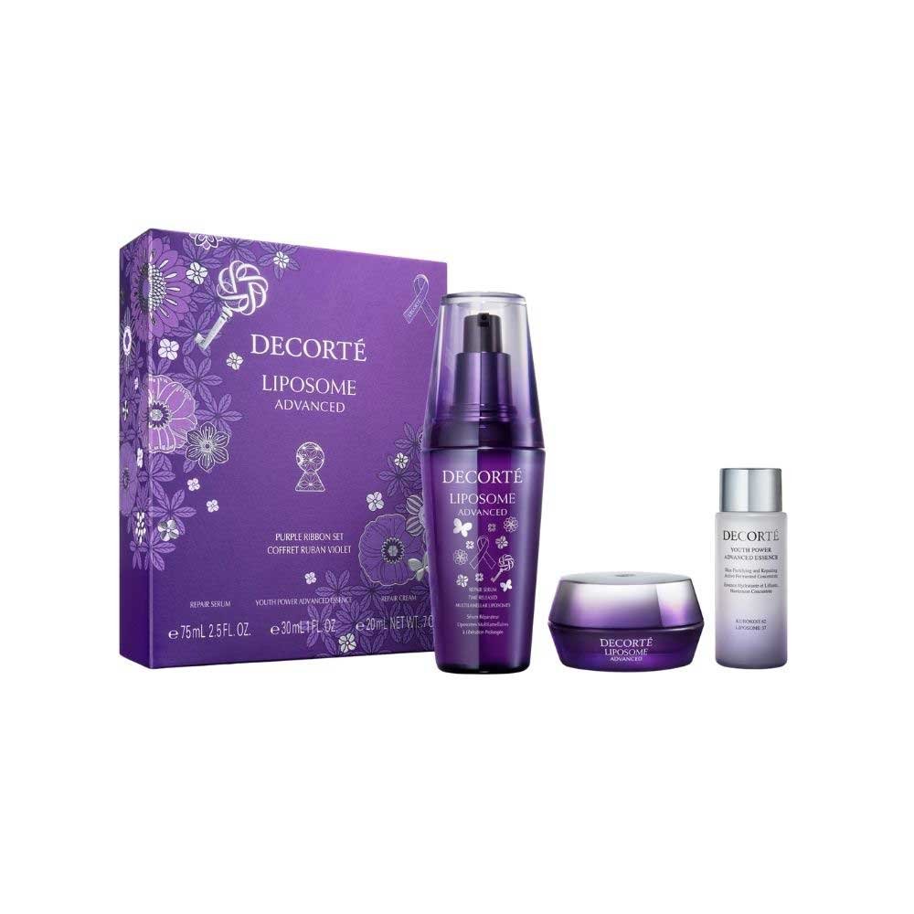 Cosme Decorte Liposome Advanced Repair Serum Set Listón Morado 2026