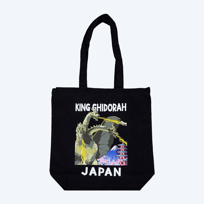 King Ghidorah Black bolsa tote