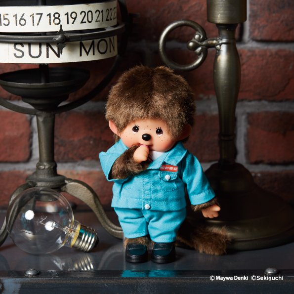 明和電機 x Monchhichi
