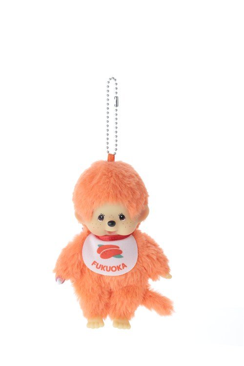 Edición regional Monchhichi COLORS 福岡 mentaiko