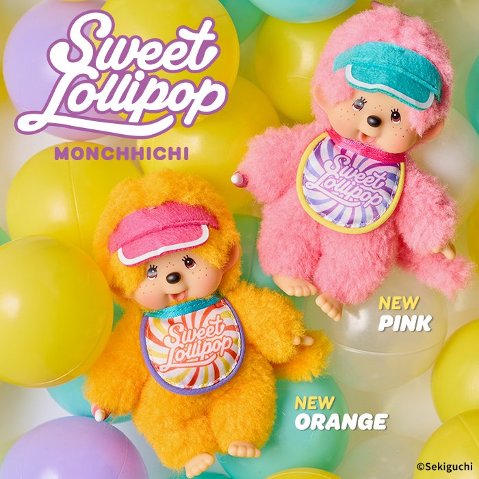 Llavero Sweet Lollipop Monchhichi