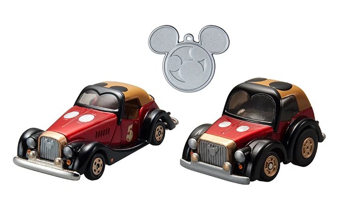 5th Anniversary Dream Star Mickey Mouse Tomica & ChoroQ Set